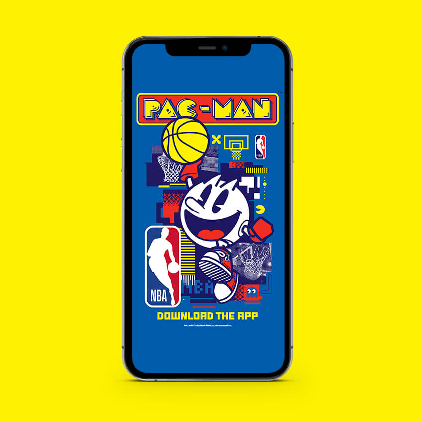 Pac-Man x NBA / Licensing / 40th Anniversary